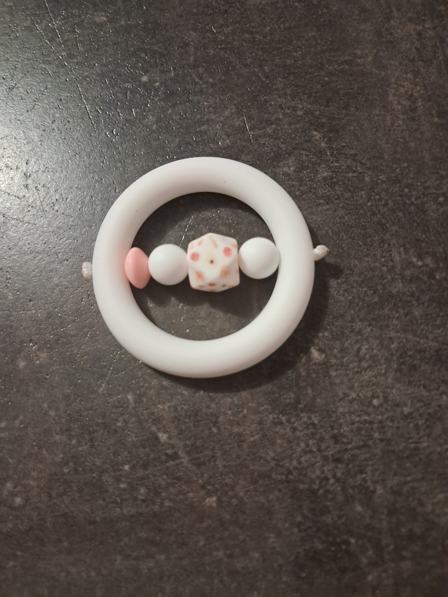 🦷 Anneau de dentition personnalisé - modèle classique ou fantaisie au choix 🌸🐻🎀