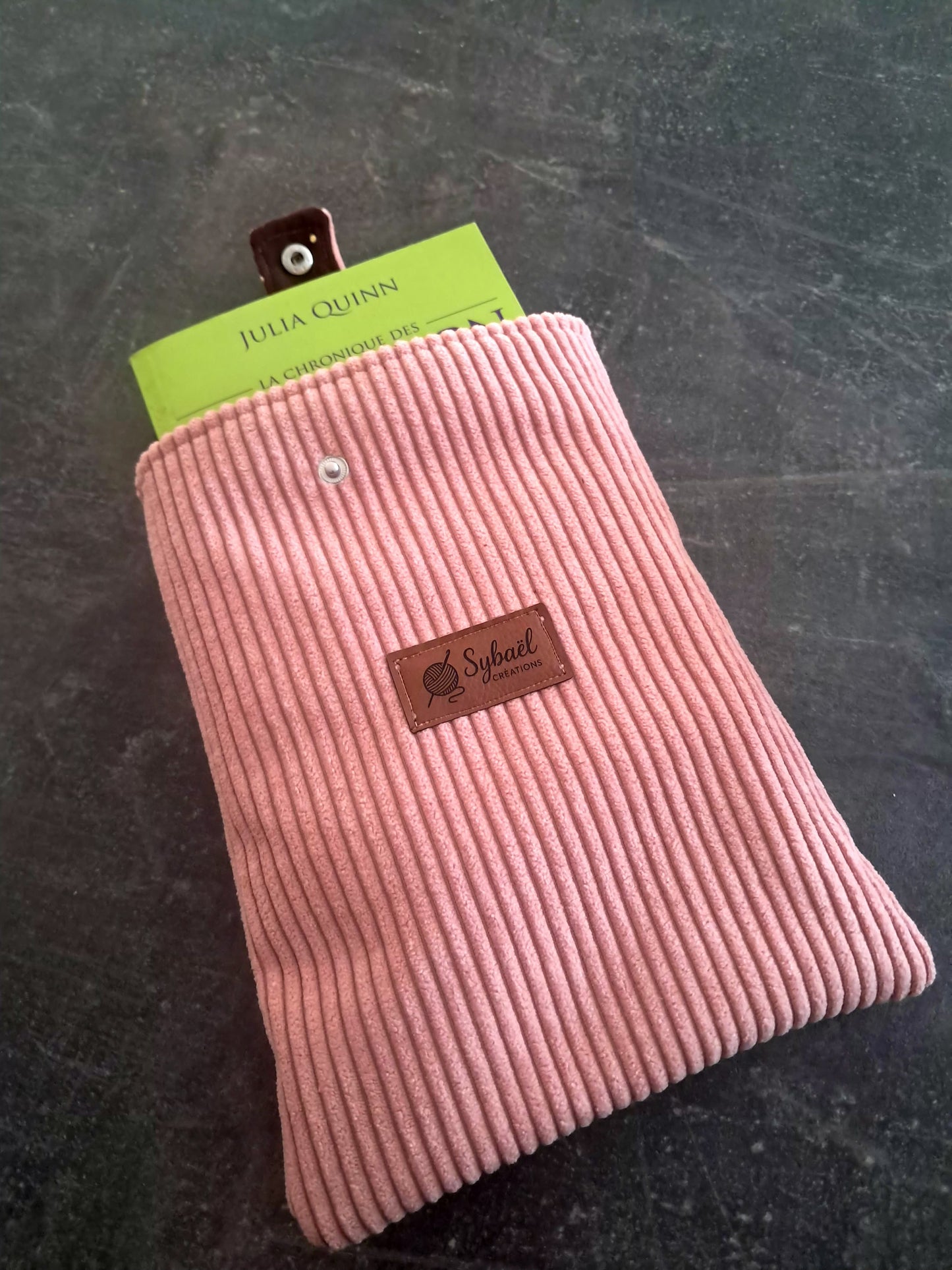 Pochette à livre Aria fait main - Format poche & broché