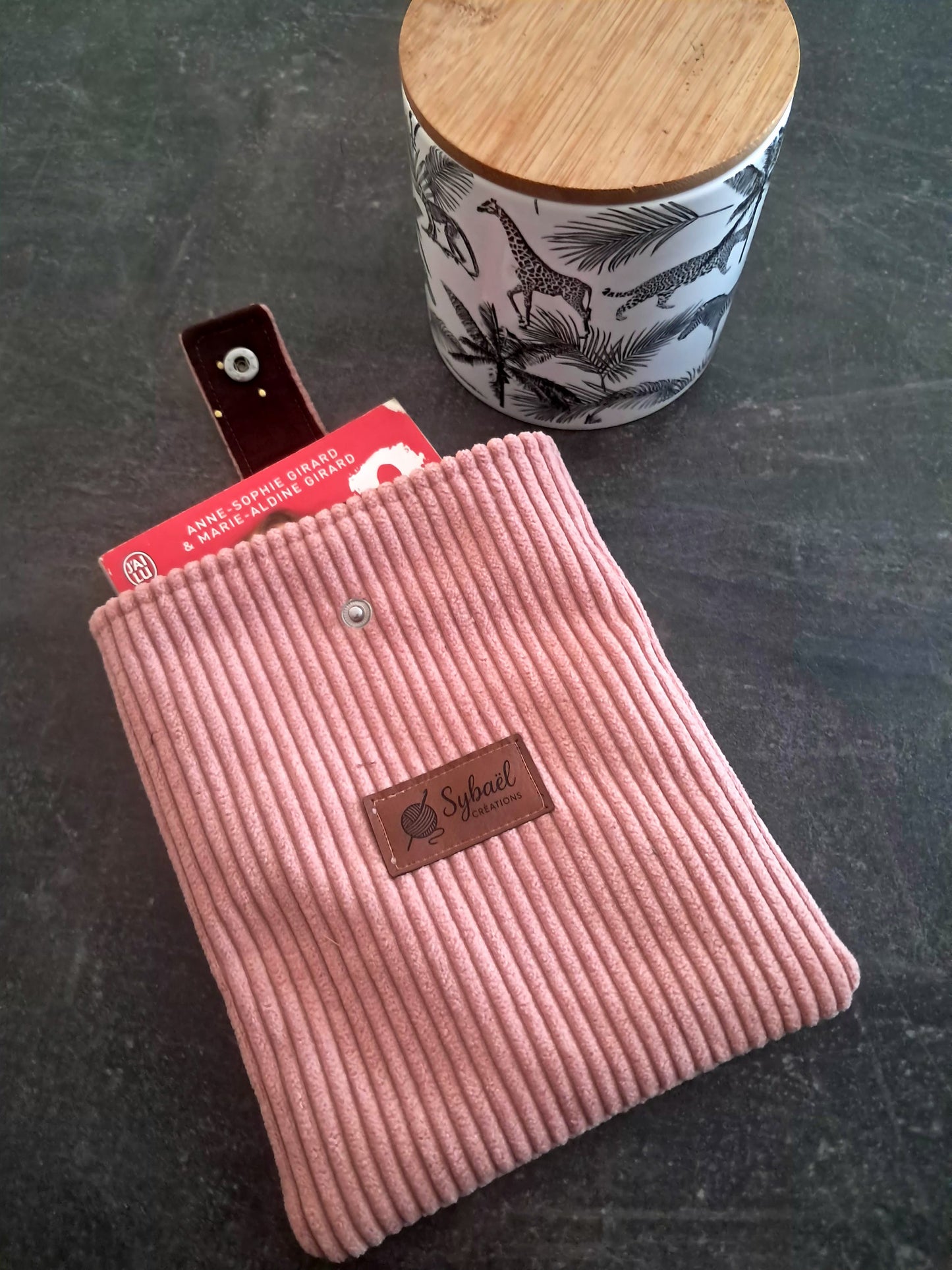 Pochette à livre Aria fait main - Format poche & broché