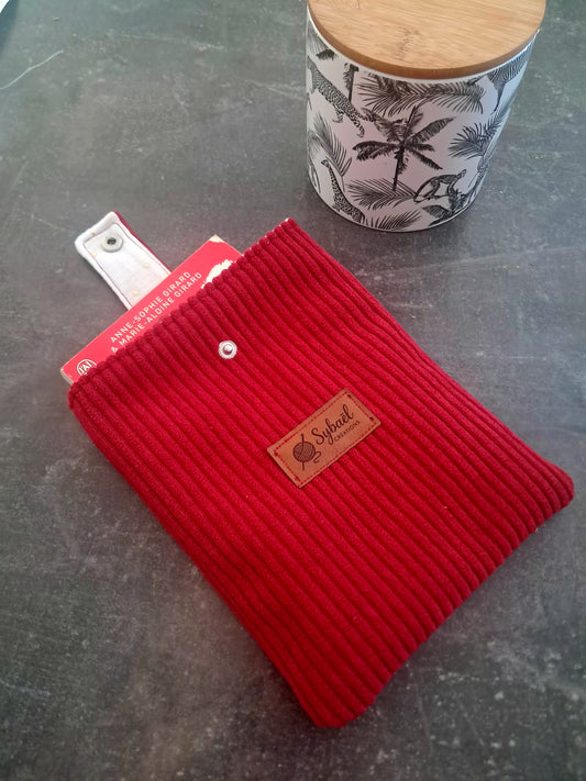 Pochette à livre Aria fait main - Format poche & broché