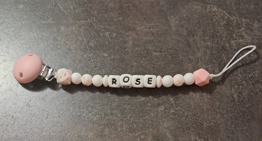 Attache tétine personnalisée fait main - modèle classique ou fantaisie au choix 🌸🐻🎀