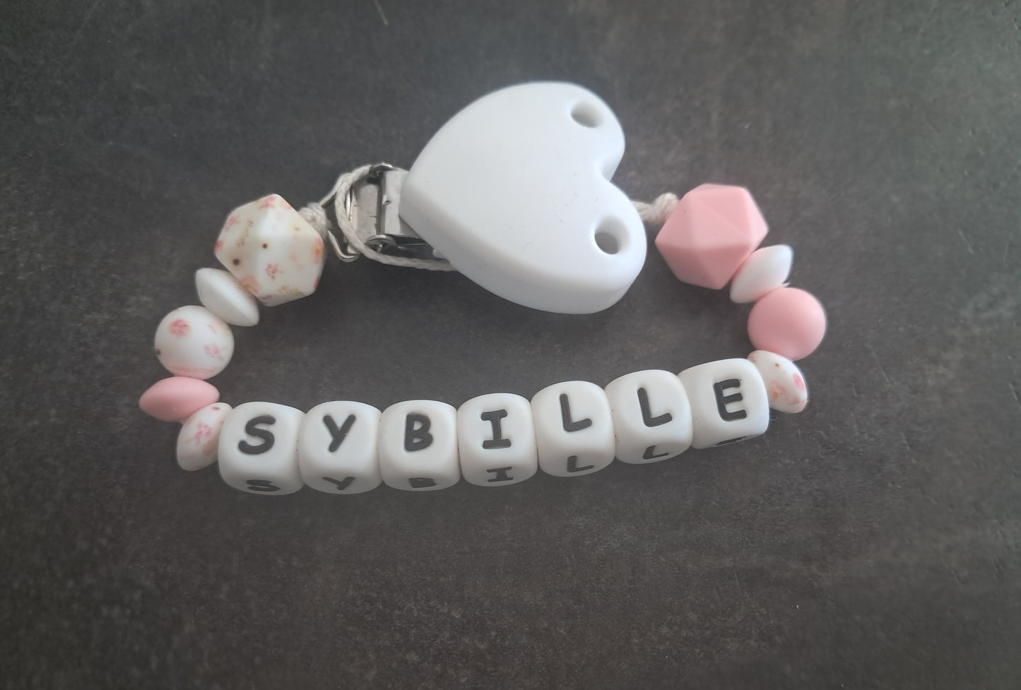 Attache tétine personnalisée fait main - modèle classique ou fantaisie au choix 🌸🐻🎀